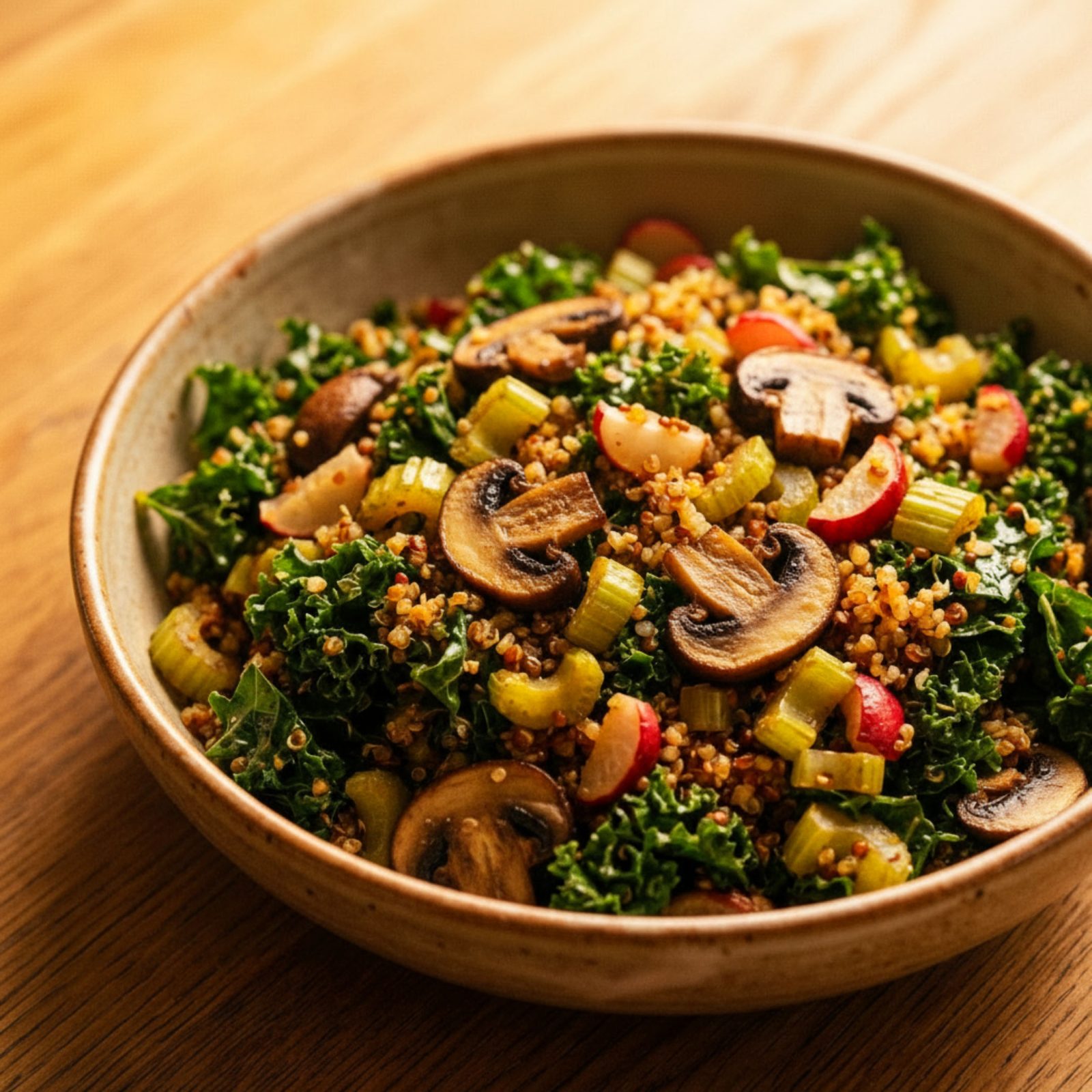 Salade de quinoa et chou kale | Équiterre